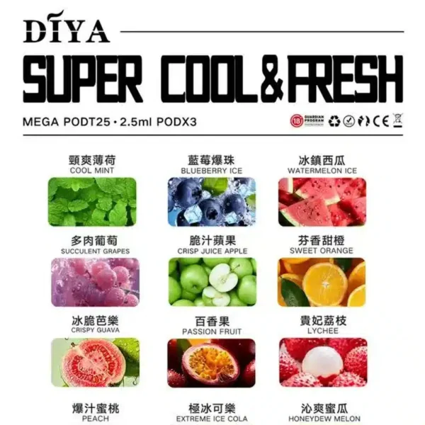 DIYA一代煙彈三顆裝