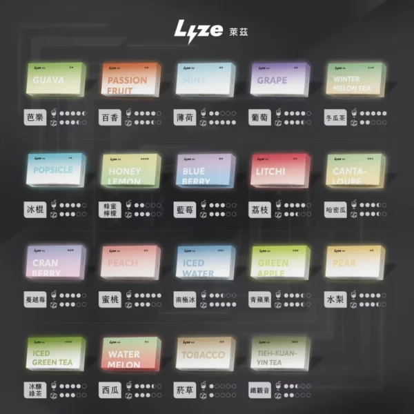 Lyze 萊茲 電子煙彈 10000口（東京魔盒通用）